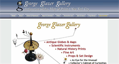 Desktop Screenshot of georgeglazer.com