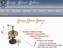 Tablet Screenshot of georgeglazer.com